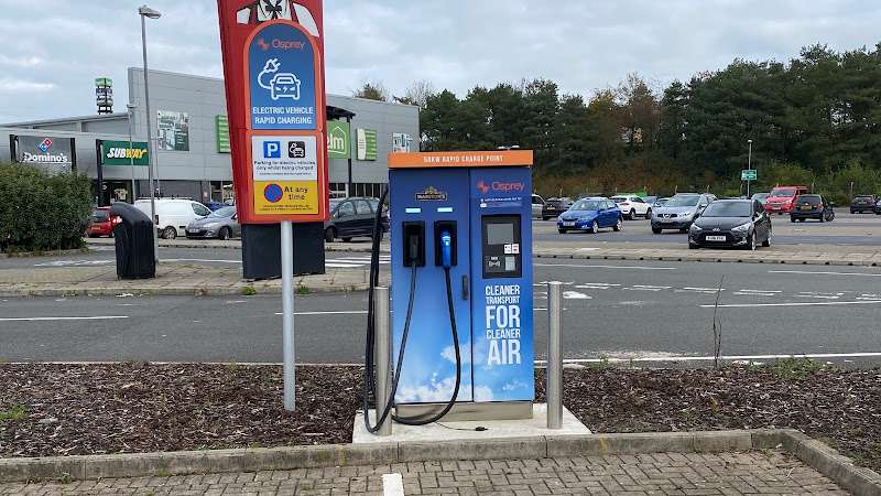 Osprey Charging Station EV Charging Station at Parc