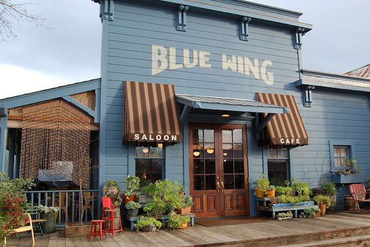 Blue Wing Saloon Restaurant EV Charging Station at 9520 Main St