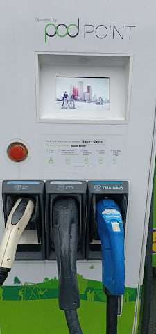 Lidl Charging Station in Bolton United Kingdom of Great Britain and Northern Ireland