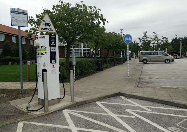 GRIDSERVE Charging Station in Doncaster United Kingdom of Great Britain and Northern Ireland