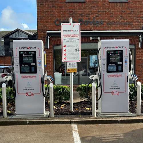 InstaVolt Charging Station EV Charging Station at Bell Walk House