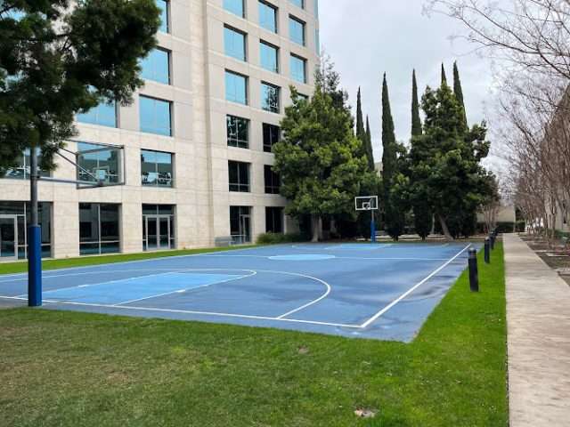 Basketball Court at SKYPORT PLAZA in San Jose California