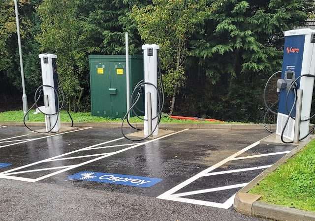 Osprey Charging Station in Hastings United Kingdom of Great Britain and Northern Ireland