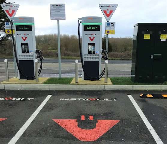 InstaVolt Charging Station in Wimborne United Kingdom of Great Britain and Northern Ireland