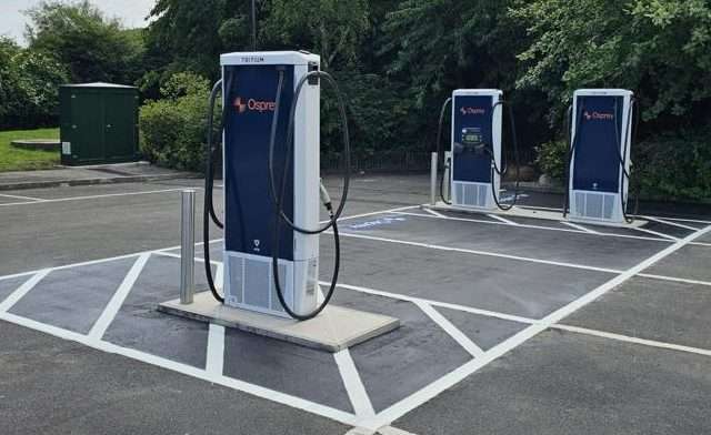 Osprey Charging Station in Cleethorpes United Kingdom of Great Britain and Northern Ireland