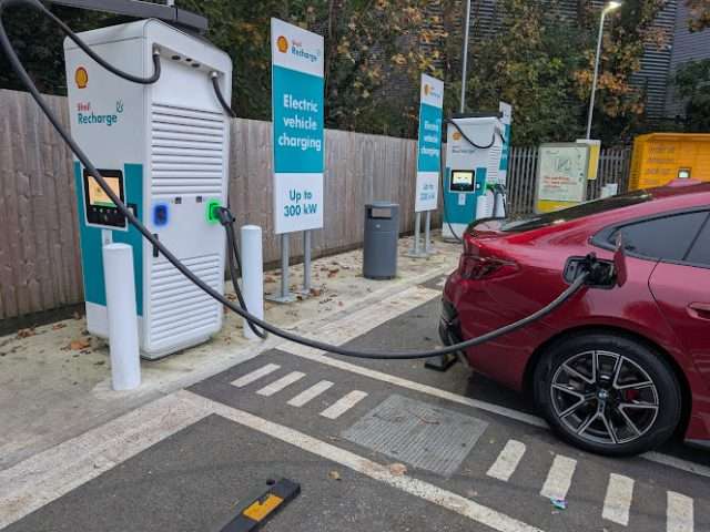 Shell Recharge Charging Station in Hemel Hempstead United Kingdom of Great Britain and Northern Ireland