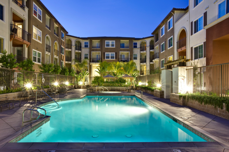 Villa Granada Apartments EV Charging Station at 3595 Granada Ave