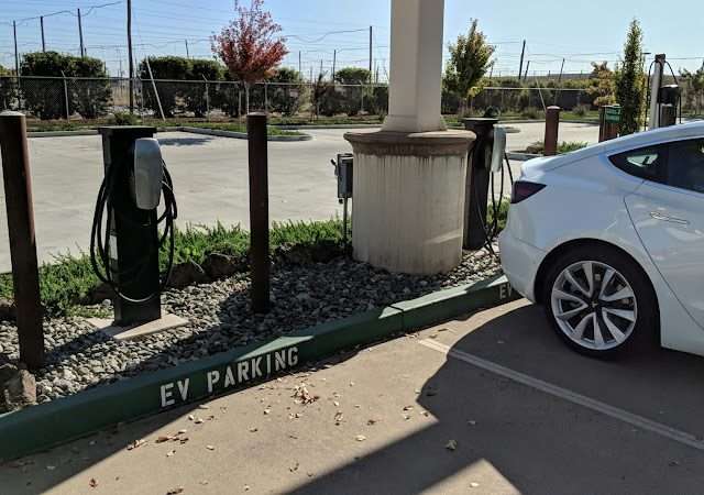 Tesla Destination Charger in Chico California