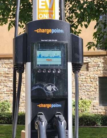 Tesla Destination Charger in Elk Grove California