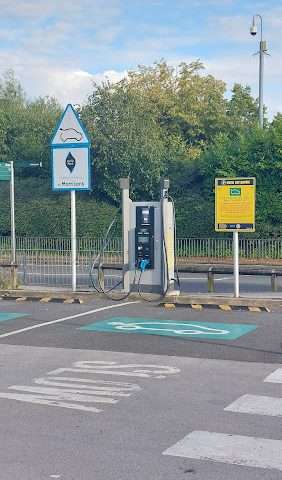GeniePoint Charging Station in Manchester United Kingdom of Great Britain and Northern Ireland