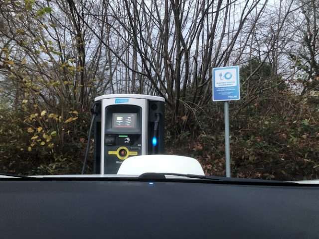 bp pulse Charging Station in Worcester United Kingdom of Great Britain and Northern Ireland