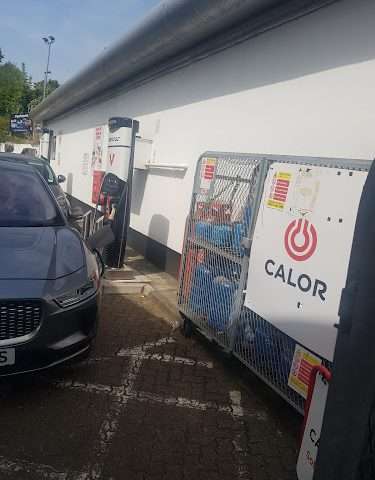 InstaVolt Charging Station in Barnstaple United Kingdom of Great Britain and Northern Ireland