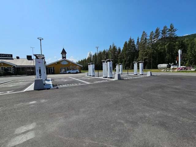 Recharge Charging Station in Nes i Ådal Norway 3524