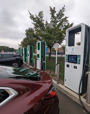 Electrify America Charging Station in East Brunswick New Jersey