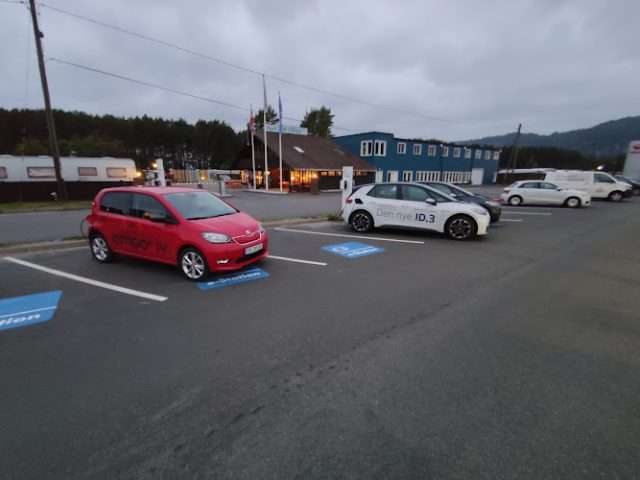 Lade i Norge Charging Station in Lyngdal Norway 4580
