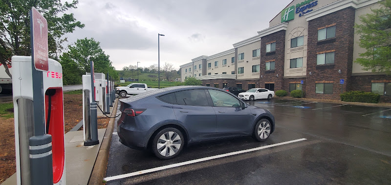 Tesla Supercharger EV Charging Station at 222 Hunter Ln