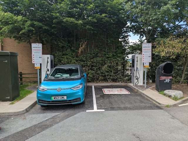 InstaVolt Charging Station in Redditch United Kingdom of Great Britain and Northern Ireland