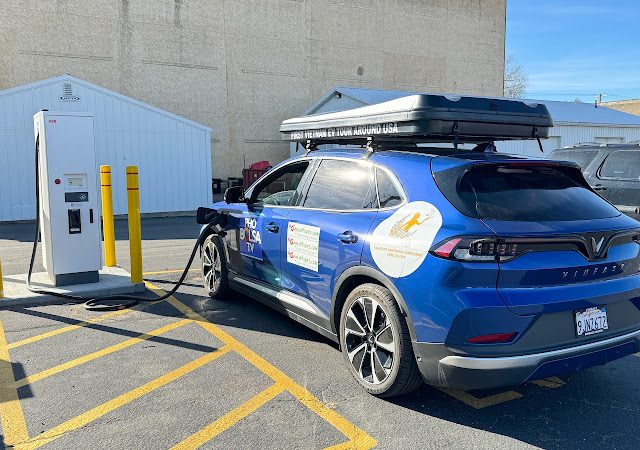 EV Connect Charging Station in Mitchell South Dakota