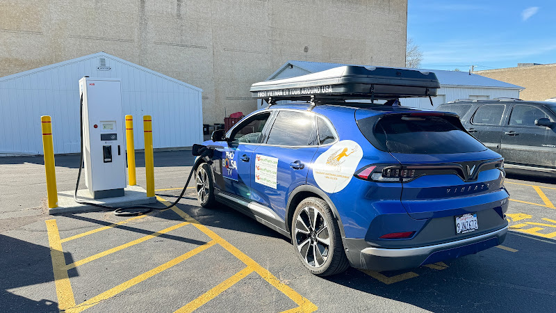 EV Connect Charging Station EV Charging Station at 219 E 1st Ave