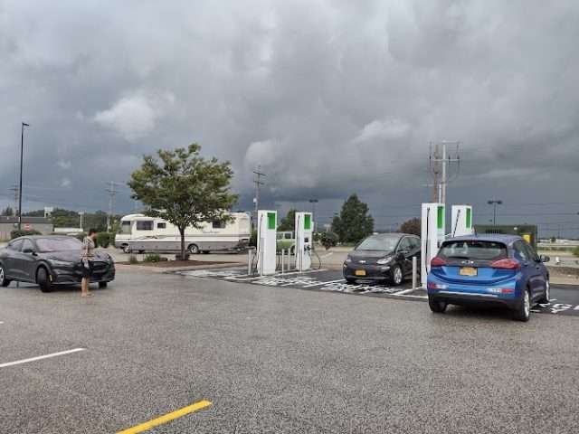 Electrify America Charging Station in Erie Pennsylvania