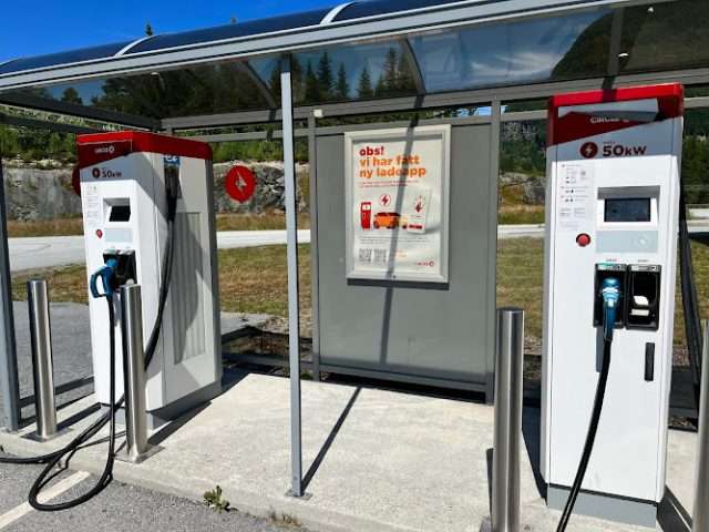 Circle K Charging Station in Sande i Sunnfjord Norway 6973