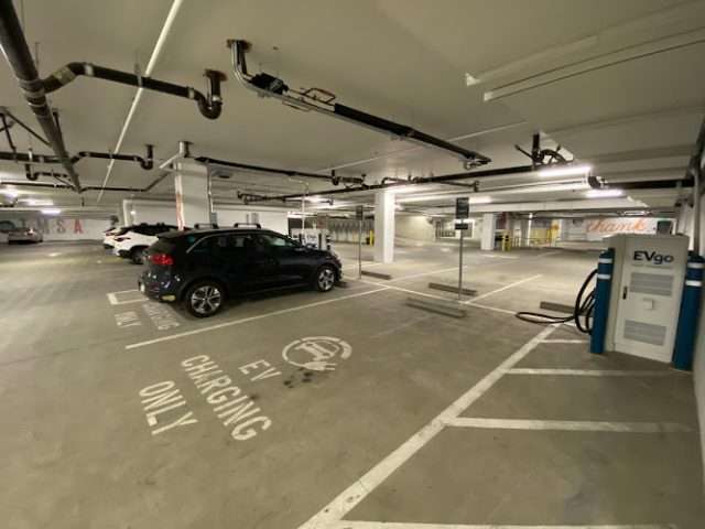 EVgo Charging Station in Oakland California