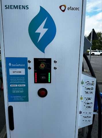 GeniePoint Charging Station in Spalding United Kingdom of Great Britain and Northern Ireland