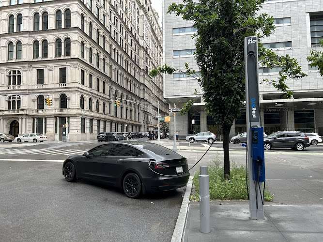 FLO Charging Station EV Charging Station at 130 Leonard St