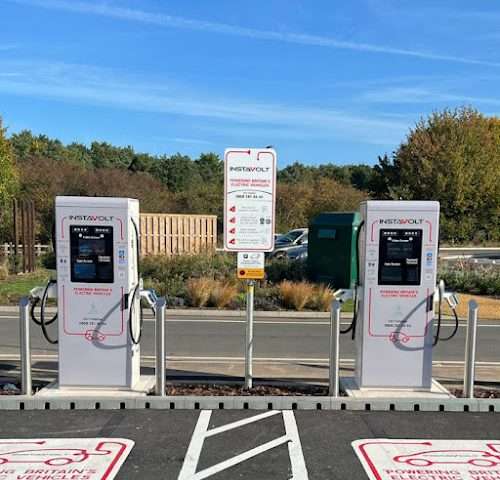 InstaVolt Charging Station in Bristol United Kingdom of Great Britain and Northern Ireland