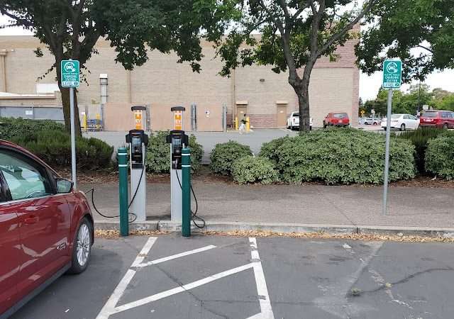 ChargePoint Charging Station in Vacaville California