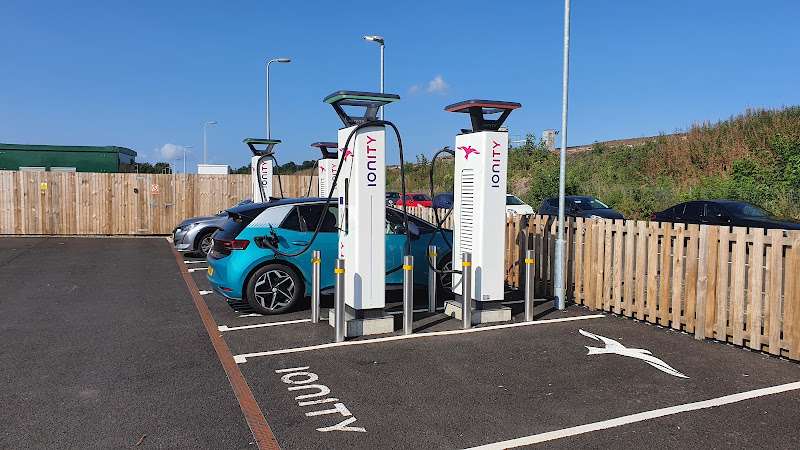 IONITY Charging Station EV Charging Station at The Triangle