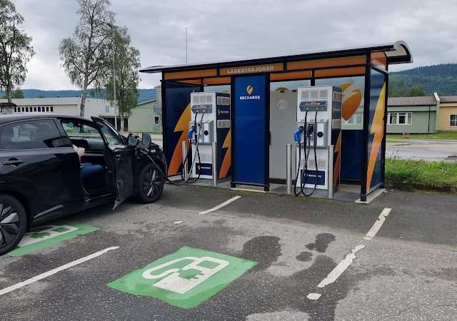Recharge Charging Station in Storforshei Norway 8630