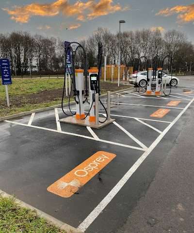 Osprey Charging Station in Telford United Kingdom of Great Britain and Northern Ireland