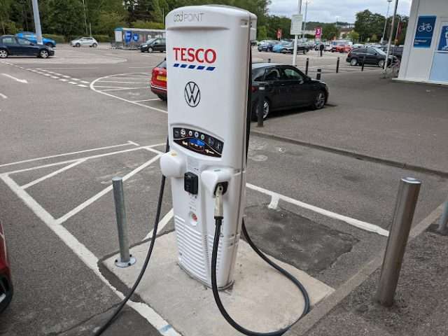 Pod Point Charging Station in Inverness United Kingdom of Great Britain and Northern Ireland