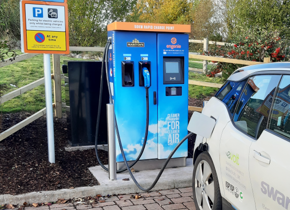 Osprey Charging Station in Wednesbury United Kingdom of Great Britain and Northern Ireland