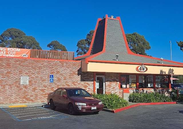 A&W Restaurant in San Rafael California