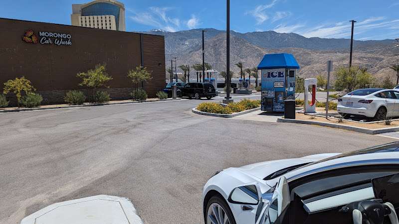 Tesla Supercharger EV Charging Station at 48540 Morongo Trail