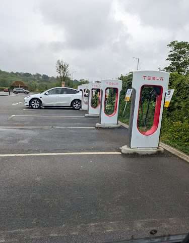 Tesla Supercharger in Harrogate United Kingdom of Great Britain and Northern Ireland