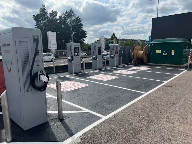 InstaVolt Charging Station EV Charging Station at A127