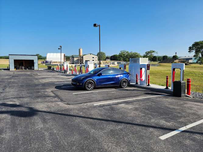 Tesla Supercharger EV Charging Station at Nittany Valley Dr #5477