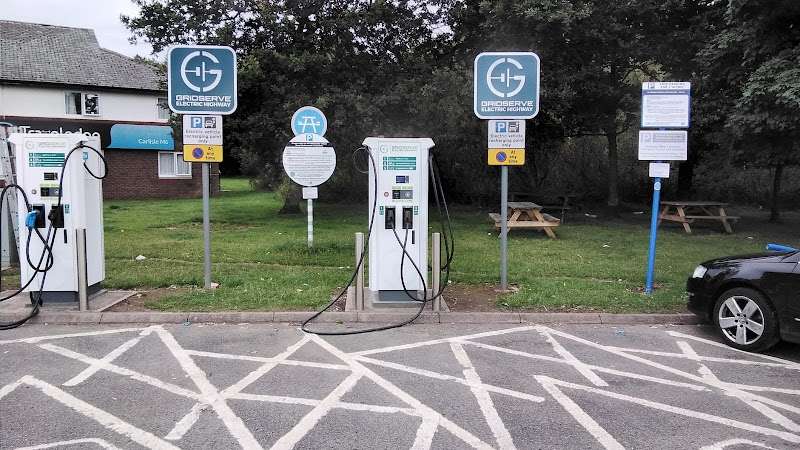 GRIDSERVE Charging Station EV Charging Station at M6