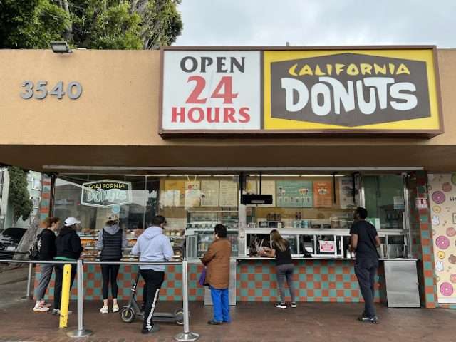 California Donuts in Los Angeles California