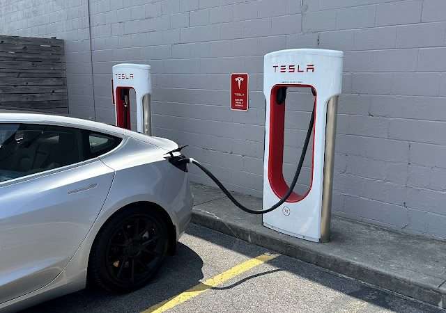 Tesla Supercharger in Utica New York
