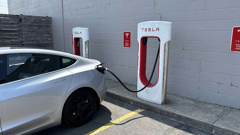 Tesla Supercharger EV Charging Station at 50 Auert Ave