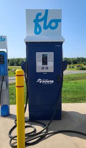 FLO Charging Station in Debert Nova Scotia Canada