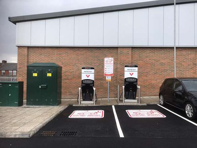 InstaVolt Charging Station EV Charging Station at Co-op Murton