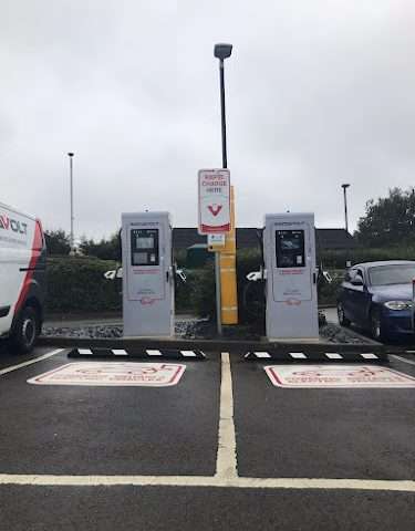 InstaVolt Charging Station in Gloucester United Kingdom of Great Britain and Northern Ireland