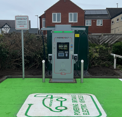 InstaVolt Charging Station in Leicester United Kingdom of Great Britain and Northern Ireland