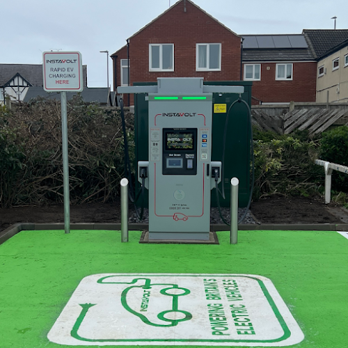 InstaVolt Charging Station EV Charging Station at National Co-Op
