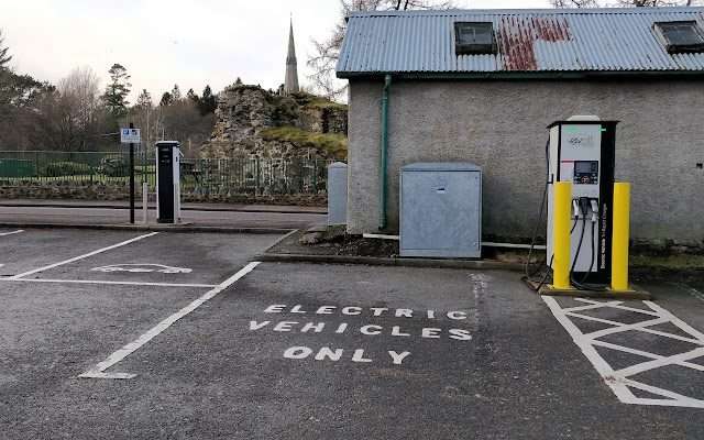 ChargePlace Scotland Charging Station in Ballater United Kingdom of Great Britain and Northern Ireland